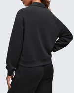 G4Free - Smoofit Polo Pullover Button Up Sweatshirts -GF25F540FF-XS