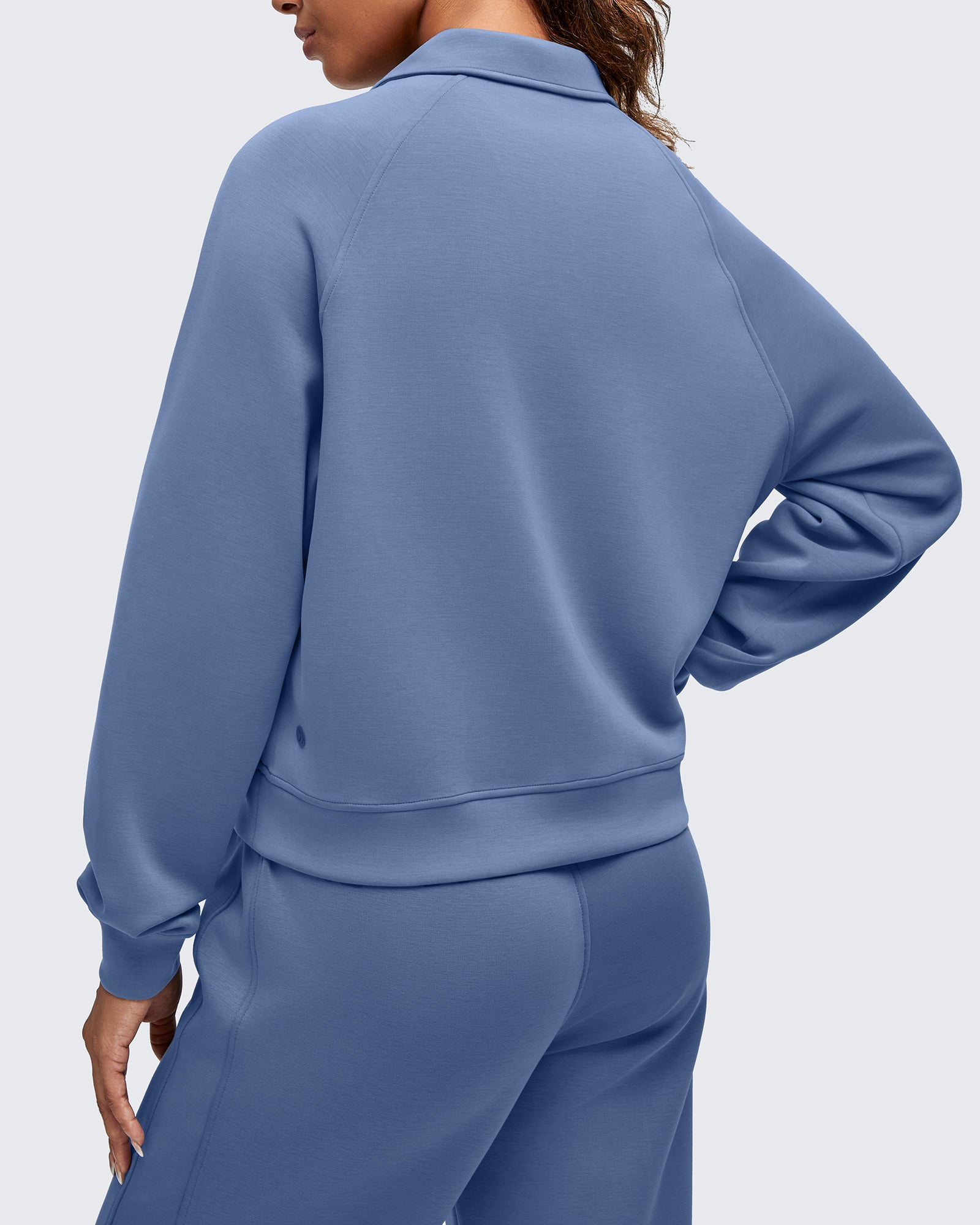 G4Free - Smoofit Polo Pullover Button Up Sweatshirts -GF25F540FF-XS