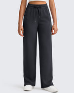 G4Free - Smoofit Side Slit Drawstring Loose Sweatpants -GF25J491AA-S
