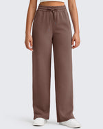 G4Free - Smoofit Side Slit Drawstring Loose Sweatpants -GF25J491AA-S