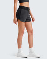 G4Free - Smoofit Side Slit Drawstring Sweat Shorts -GF25E341AA-S-GF25E341AB-M-GF25E341AC-L-GF25E341AD-XL-GF25E341AE-XXL