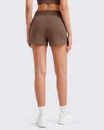 G4Free - Smoofit Side Slit Drawstring Sweat Shorts -GF25E341AA-S-GF25E341AB-M-GF25E341AC-L-GF25E341AD-XL-GF25E341AE-XXL
