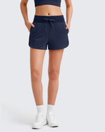 G4Free - Smoofit Side Slit Drawstring Sweat Shorts -GF25E341AA-S-GF25E341AB-M-GF25E341AC-L-GF25E341AD-XL-GF25E341AE-XXL