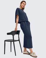 G4Free - Smoofit Side Slits Drawstring Long Skirts -GF25S465EA-S