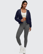 G4Free - Smoofit Two-Way Full Zip Modal Hoodie Jackets -GF25M536AA-S