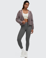 G4Free - Smoofit Two-Way Full Zip Modal Hoodie Jackets -GF25M536AA-S