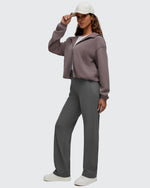 G4Free - Smoofit Two-Way Full Zip Modal Hoodie Jackets -GF25M536AA-S