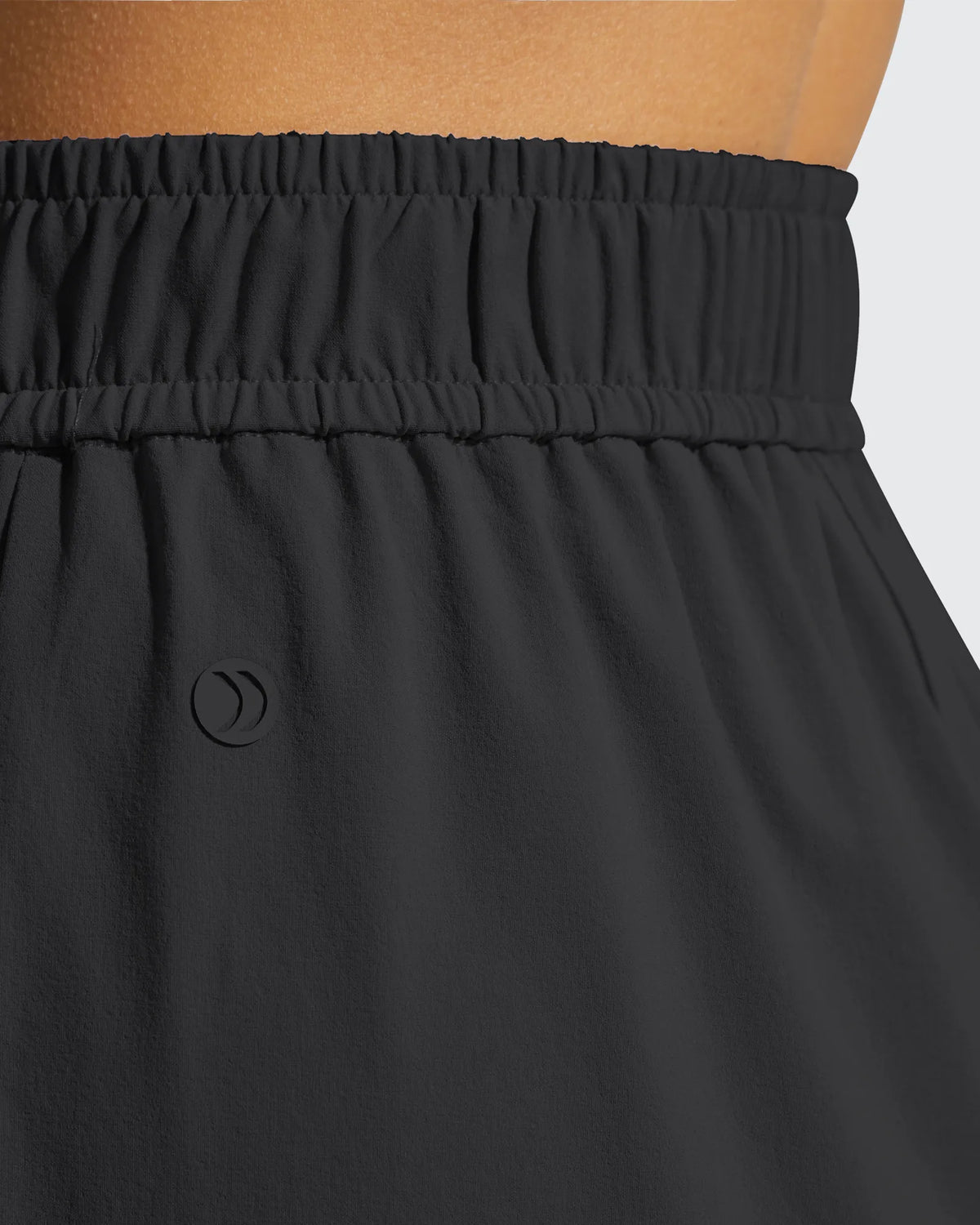 G4Free - Strowen Elastic Waist Wide Leg A Line Shorts 4'' -GF26E818A001F-XS
