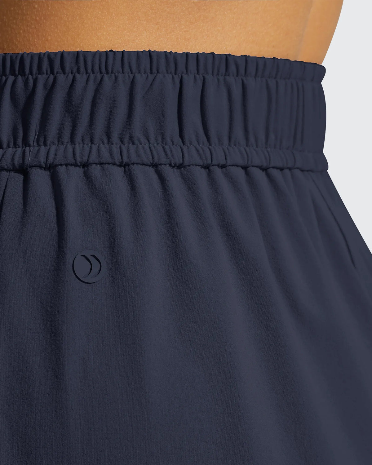 G4Free - Strowen Elastic Waist Wide Leg A Line Shorts 4'' -GF26E818A001F-XS