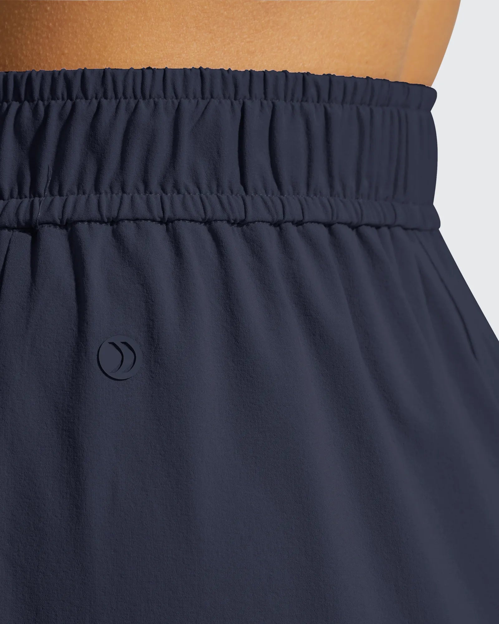 G4Free - Strowen Elastic Waist Wide Leg A Line Shorts 4'' -GF26E818A001F-XS