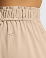 G4Free - Strowen Elastic Waist Wide Leg A Line Shorts 4'' -GF26E818A001F-XS