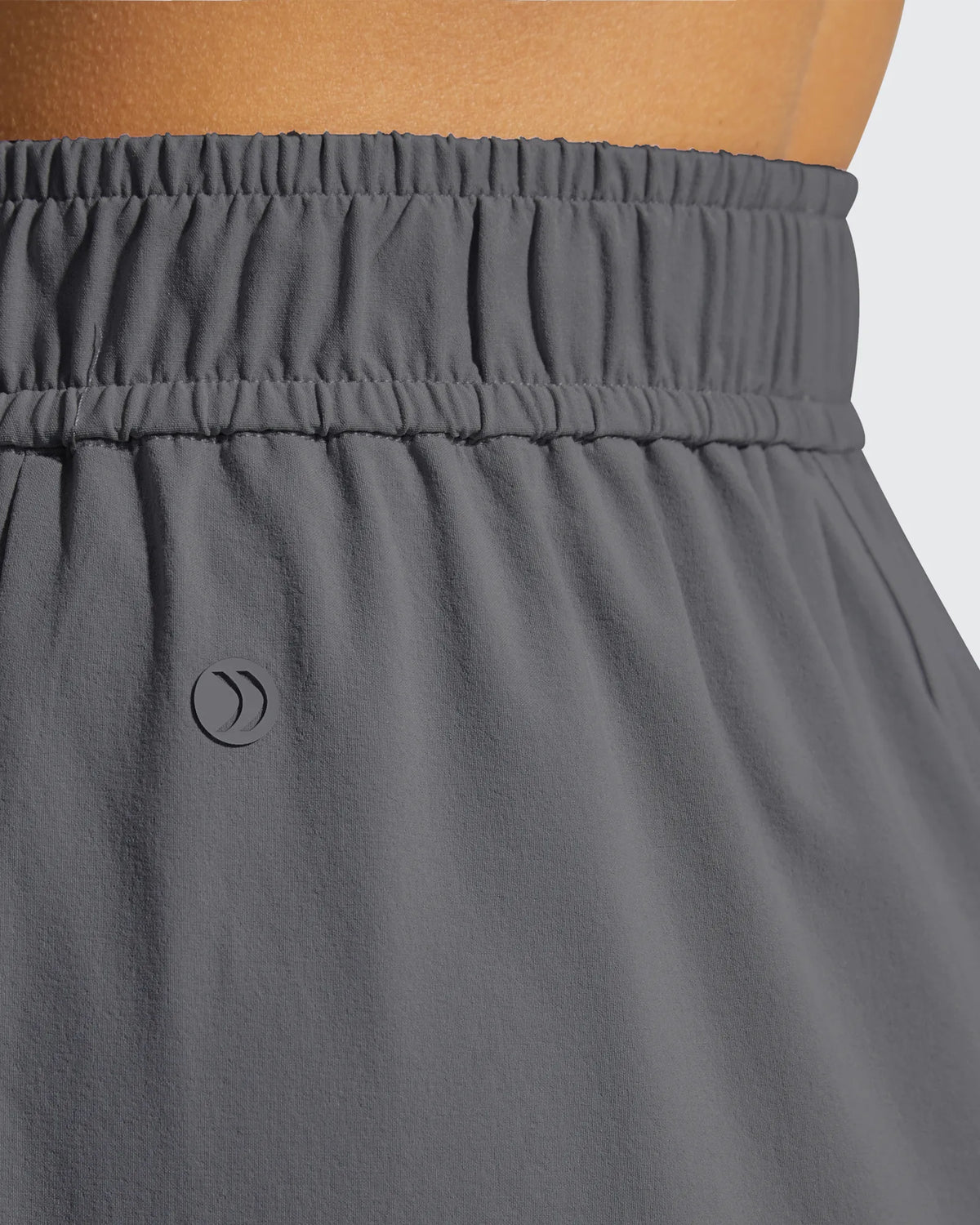 G4Free - Strowen Elastic Waist Wide Leg A Line Shorts 4'' -GF26E818A001F-XS