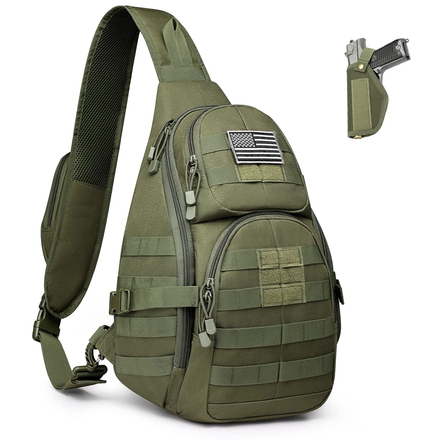 G4Free - Tactical CCW Sling Bag for Men with Holster -D02V760C