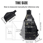 G4Free - Tactical CCW Sling Bag for Men with Holster -D02V760D