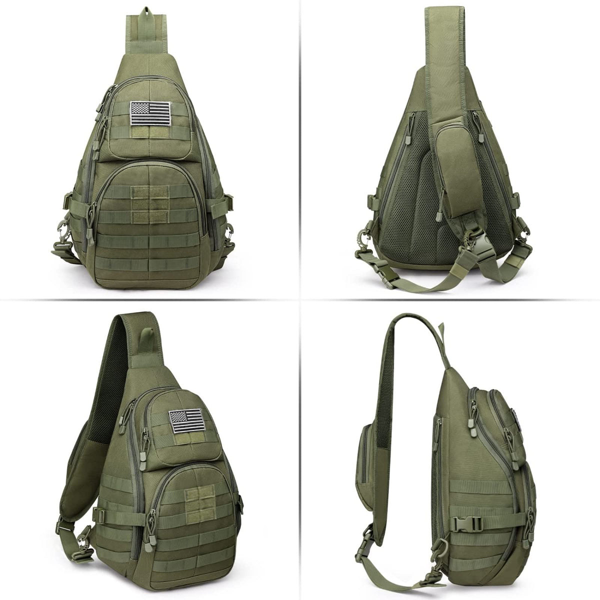 G4Free - Tactical CCW Sling Bag for Men with Holster -D02V760D
