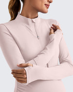 G4Free - UPF 50+ Half Zip Sun Maternity Shirts -GF25BY464BF-XS