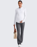 G4Free - UPF 50+ Half Zip Sun Maternity Shirts -GF25BY464BF-XS