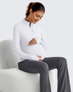 G4Free - UPF 50+ Half Zip Sun Maternity Shirts -GF25BY464BF-XS