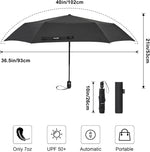 G4Free - UPF 50+ Ultralight Mini Umbrella Auto Open/Close -TN23A263J