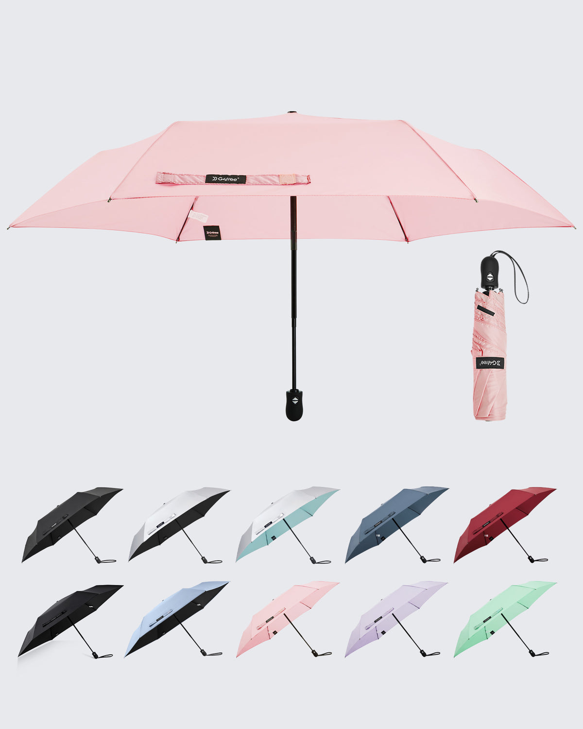 G4Free - UPF 50+ Ultralight Mini Umbrella Auto Open/Close -TN23A263J