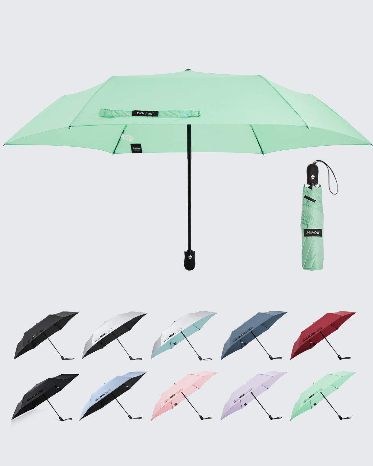 G4Free - UPF 50+ Ultralight Mini Umbrella Auto Open/Close -TN23A263J