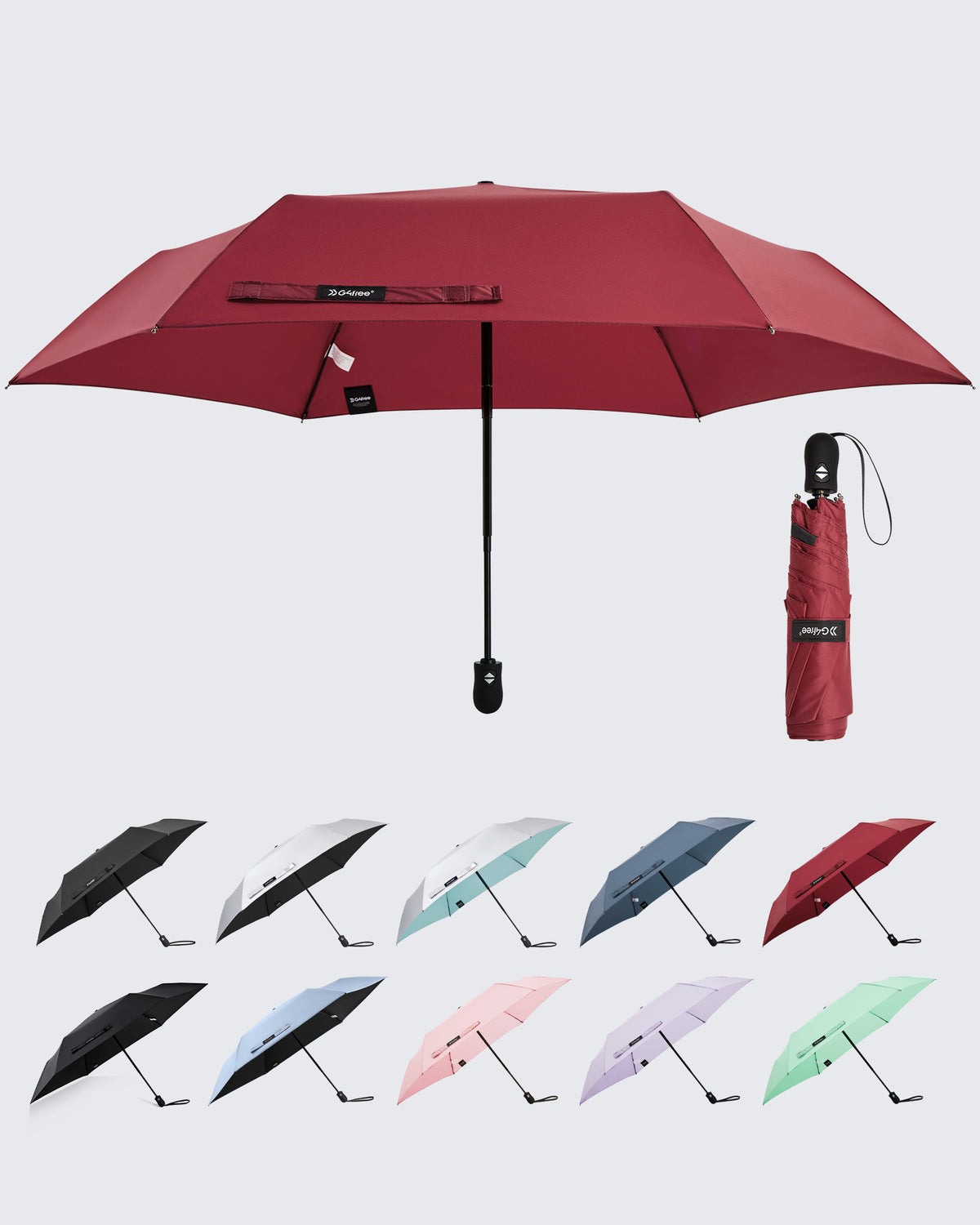 G4Free - UPF 50+ Ultralight Mini Umbrella Auto Open/Close -TN23A263J
