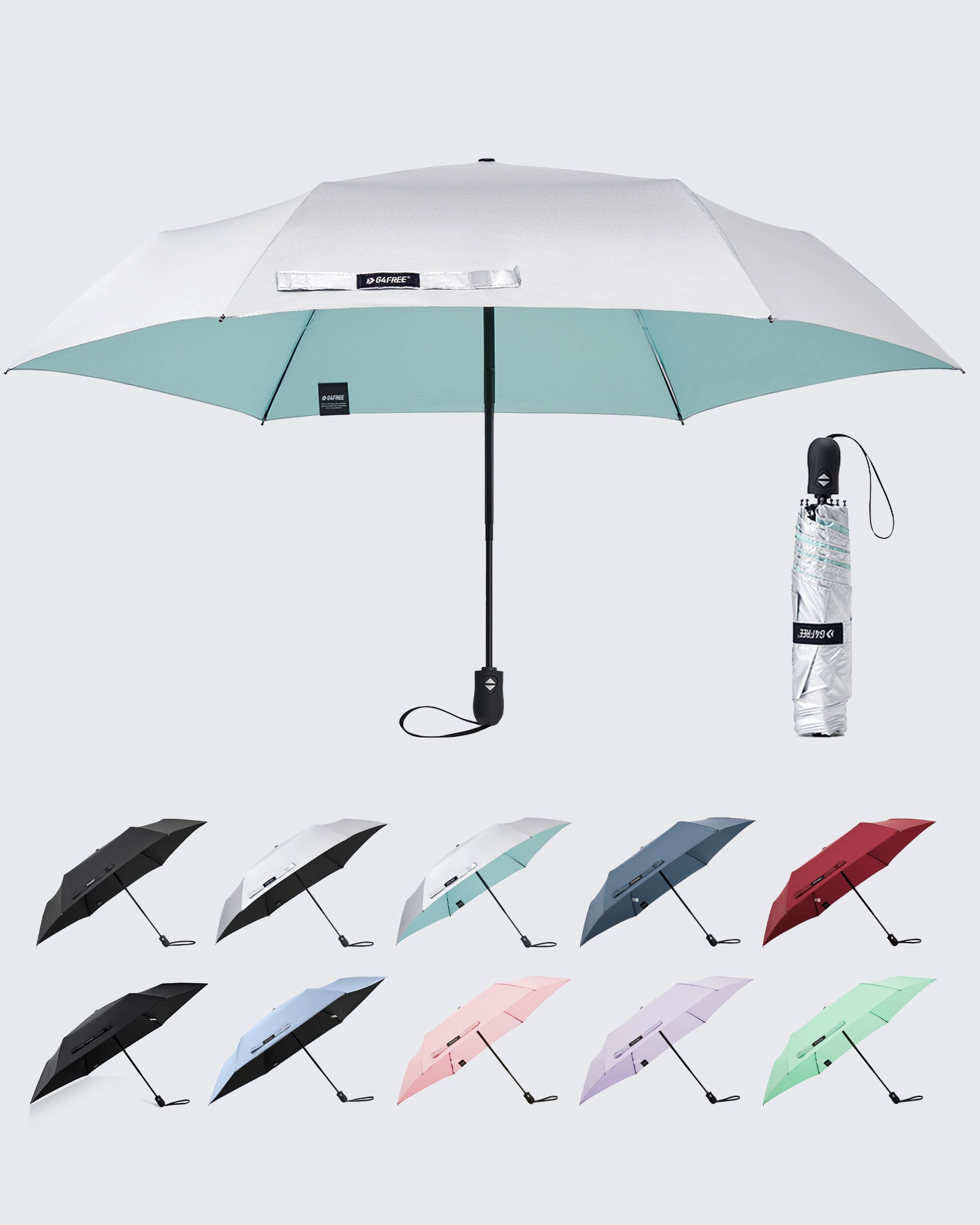 G4Free - UPF 50+ Ultralight Mini Umbrella Auto Open/Close -TN23A263J