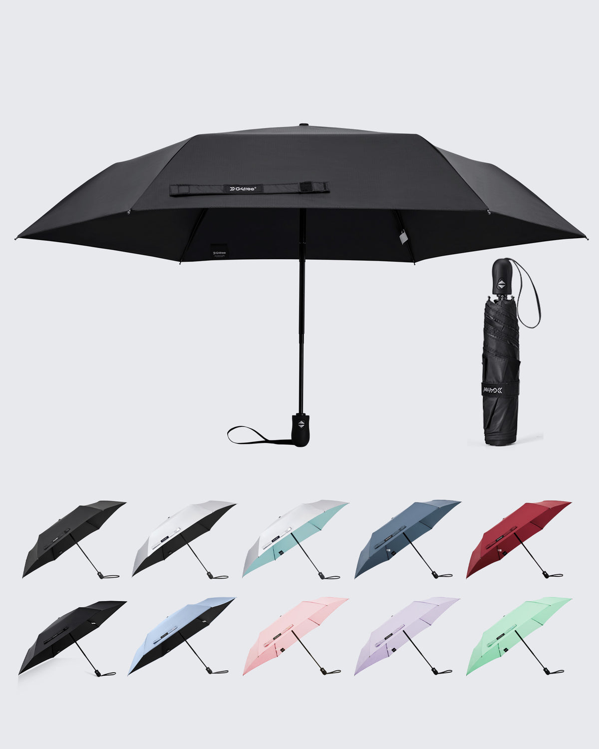 G4Free - UPF 50+ Ultralight Mini Umbrella Auto Open/Close -TN23A263J