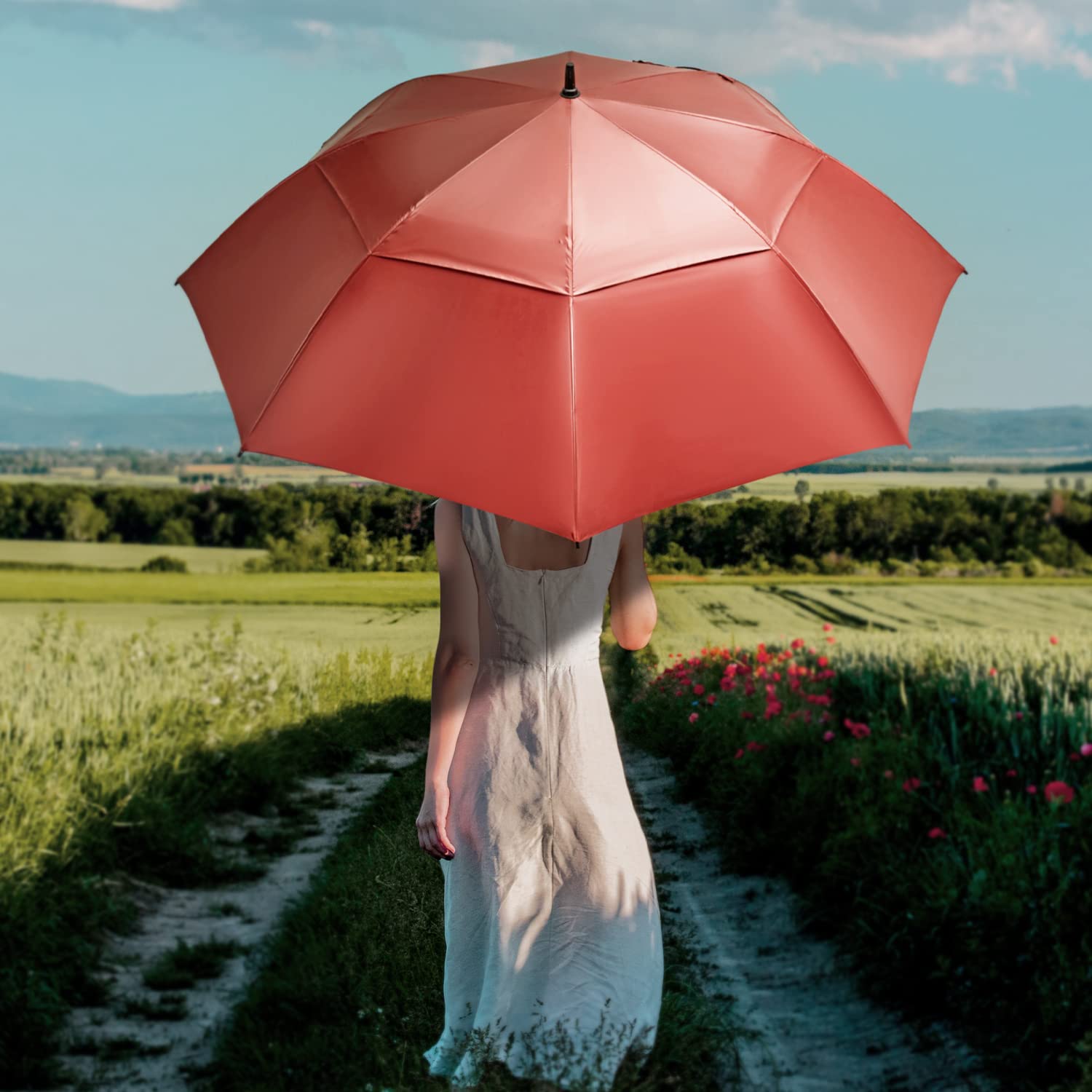 G4Free - UV Protection Sun Umbrella Windproof Auto Open -TN22A137A