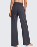 G4Free - Wide Leg Pants Woman Yoga Pants with Pockets Petite -PM23D151AA-S