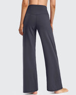 G4Free - Wide Leg Pants Woman Yoga Pants with Pockets Regular -PM20D06AG-XS