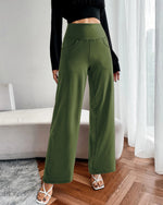 G4Free - Wide Leg Pants Woman Yoga Pants with Pockets Tall -PM23D152AA-S