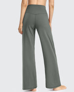 G4Free - Wide Leg Pants Woman Yoga Pants with Pockets Tall -PM23D152AA-S