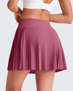 G4Free - Wrapped  Front Pleated Tennis A Line Skirts -GF25H410CA-S