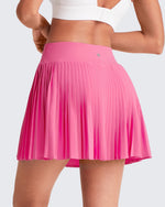 G4Free - Wrapped  Front Pleated Tennis A Line Skirts -GF25H410CA-S