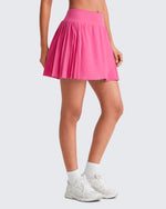 G4Free - Wrapped  Front Pleated Tennis A Line Skirts -GF25H410EA-S