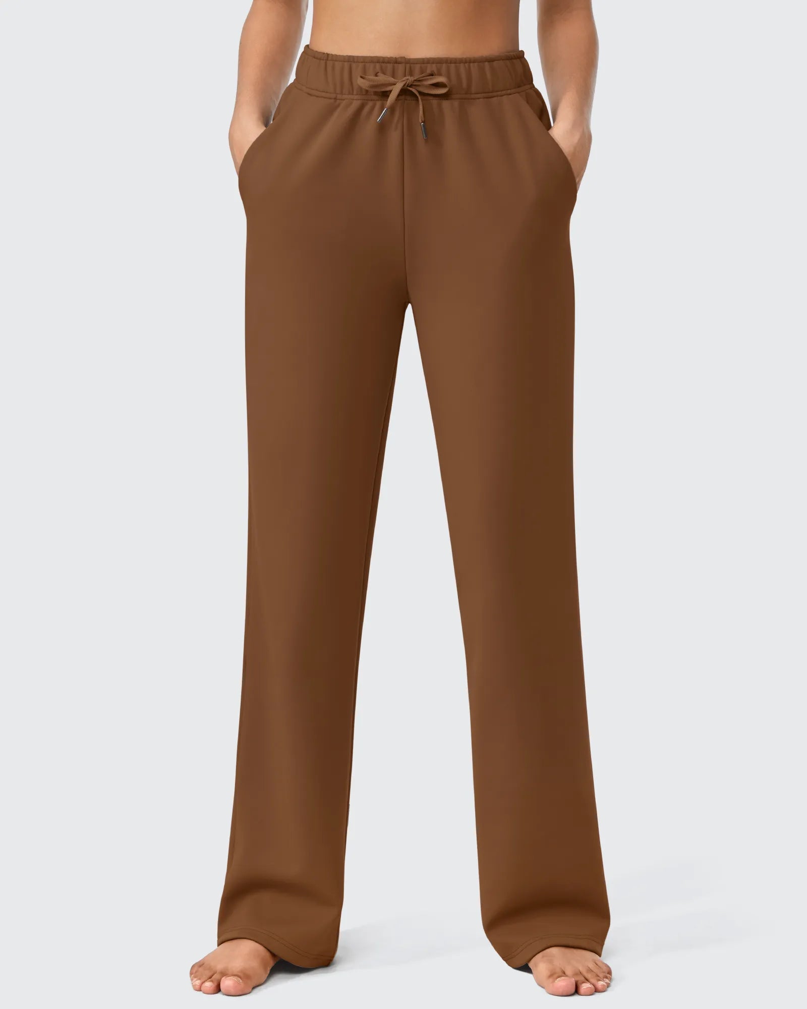 EverGoing Loose Fleece Lined Drawstring Casual Pants - G4Free