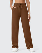 EverGoing Loose Fleece Lined Drawstring Casual Pants - G4Free
