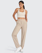ShiftReady High-Waist Straight Dress Pants - G4Free