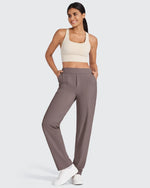 ShiftReady High-Waist Straight Dress Pants - G4Free