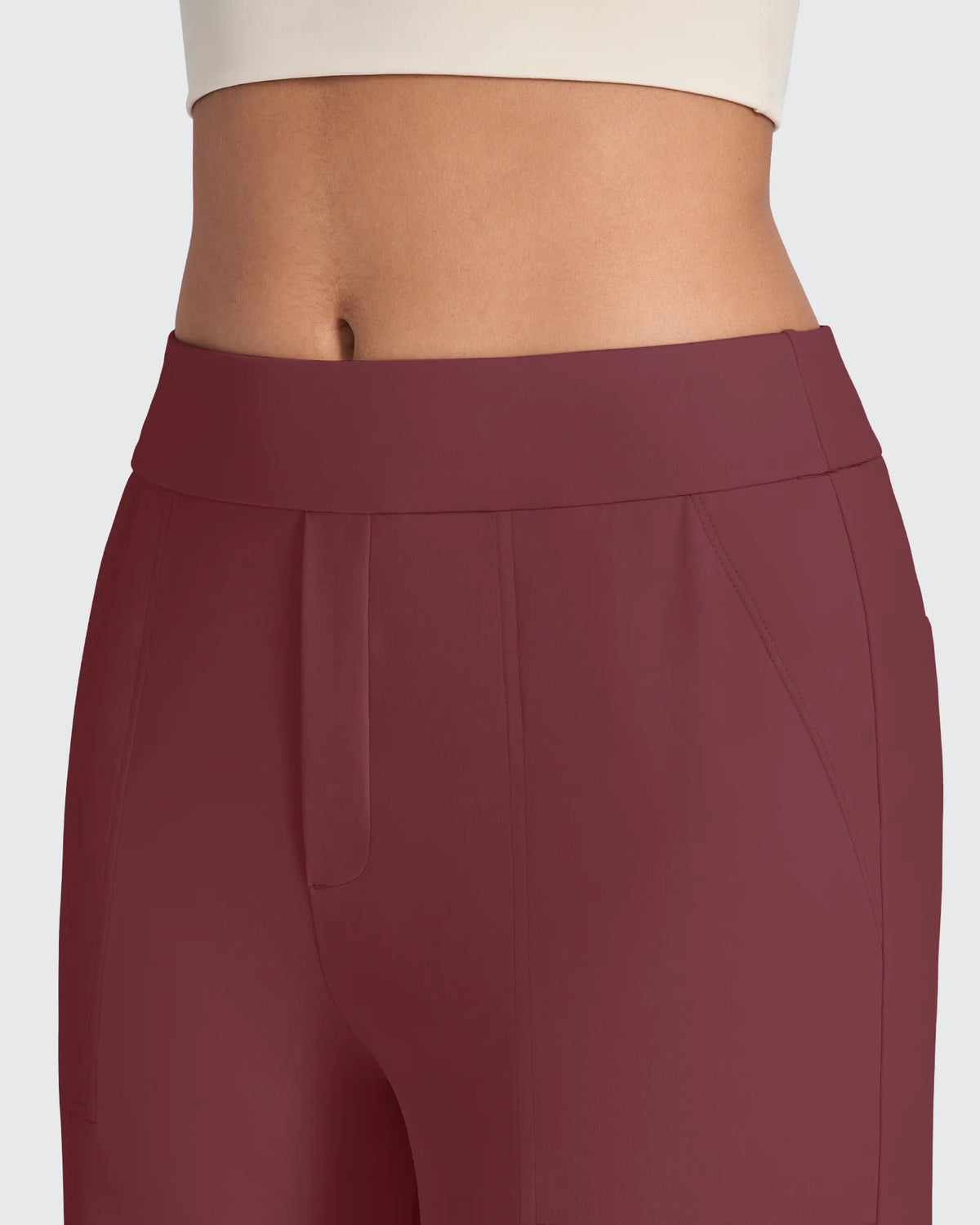 ShiftReady High-Waist Straight Dress Pants - G4Free