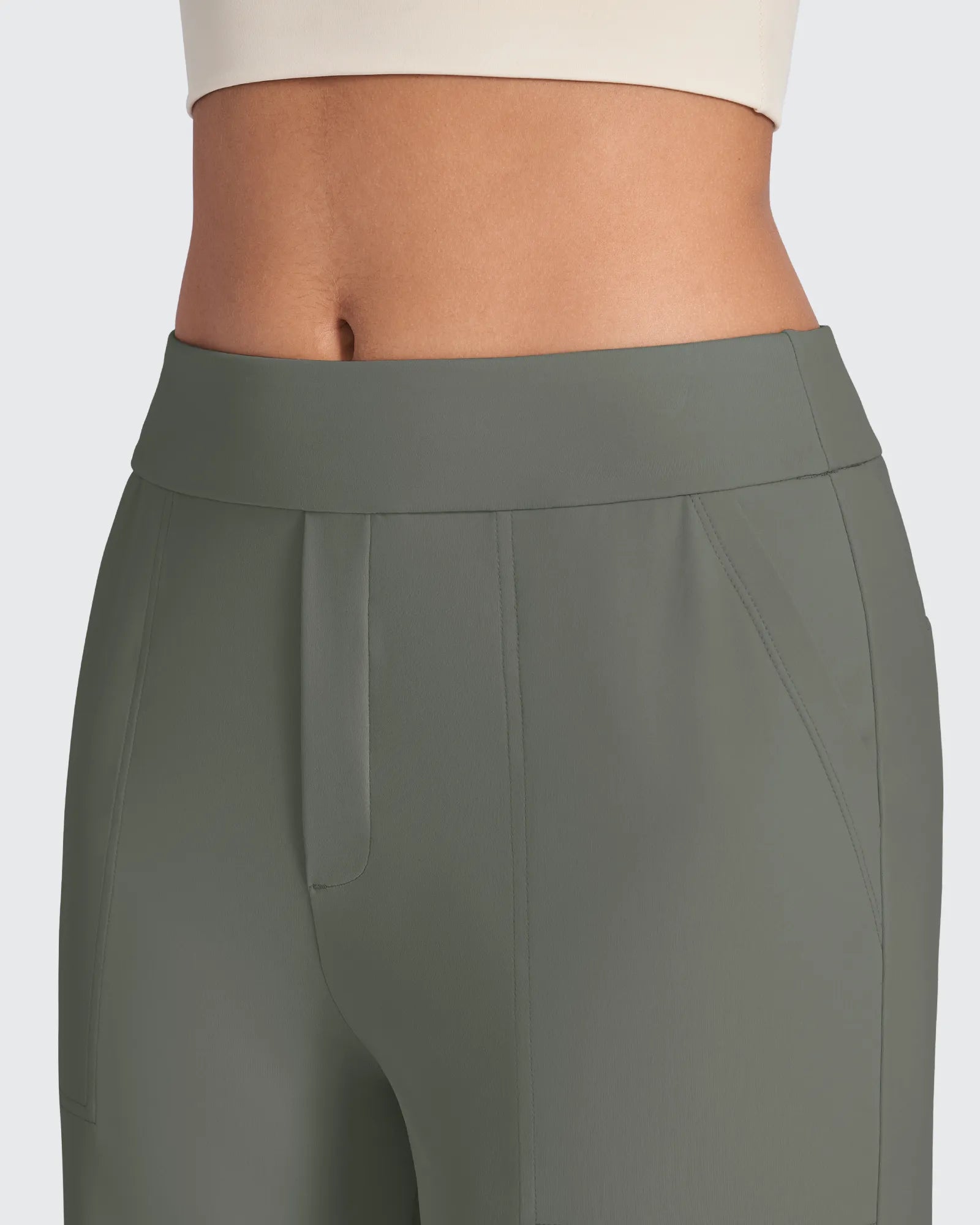 ShiftReady High-Waist Straight Dress Pants - G4Free