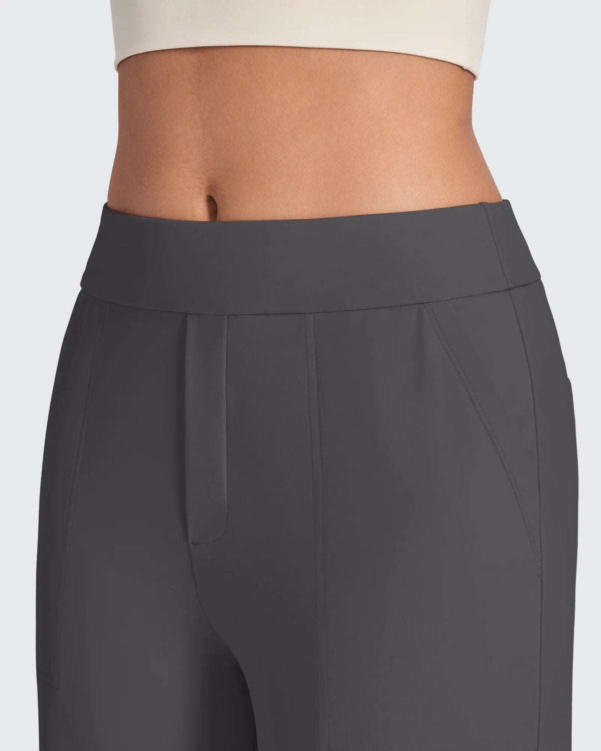 ShiftReady High-Waist Straight Dress Pants - G4Free
