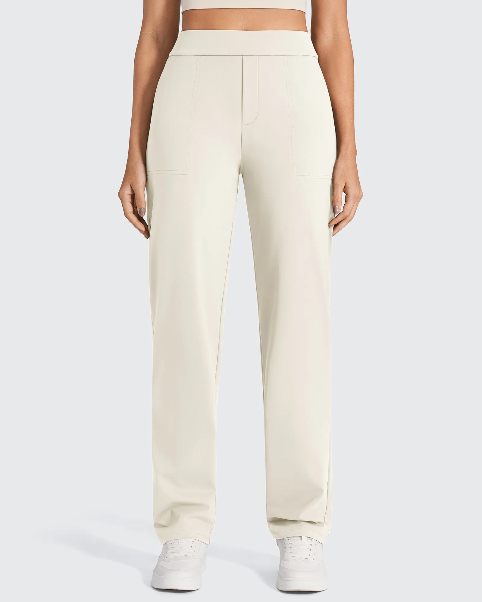 ShiftReady High-Waist Straight Dress Pants - G4Free