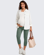BareFeel Pregnancy Capri Leggings 21'' - G4Free