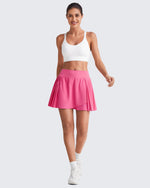 Wrapped  Front Pleated Tennis A Line Skirts - G4Free