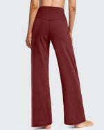 Wide Leg Pants Woman Yoga Pants with Pockets Petite - G4Free