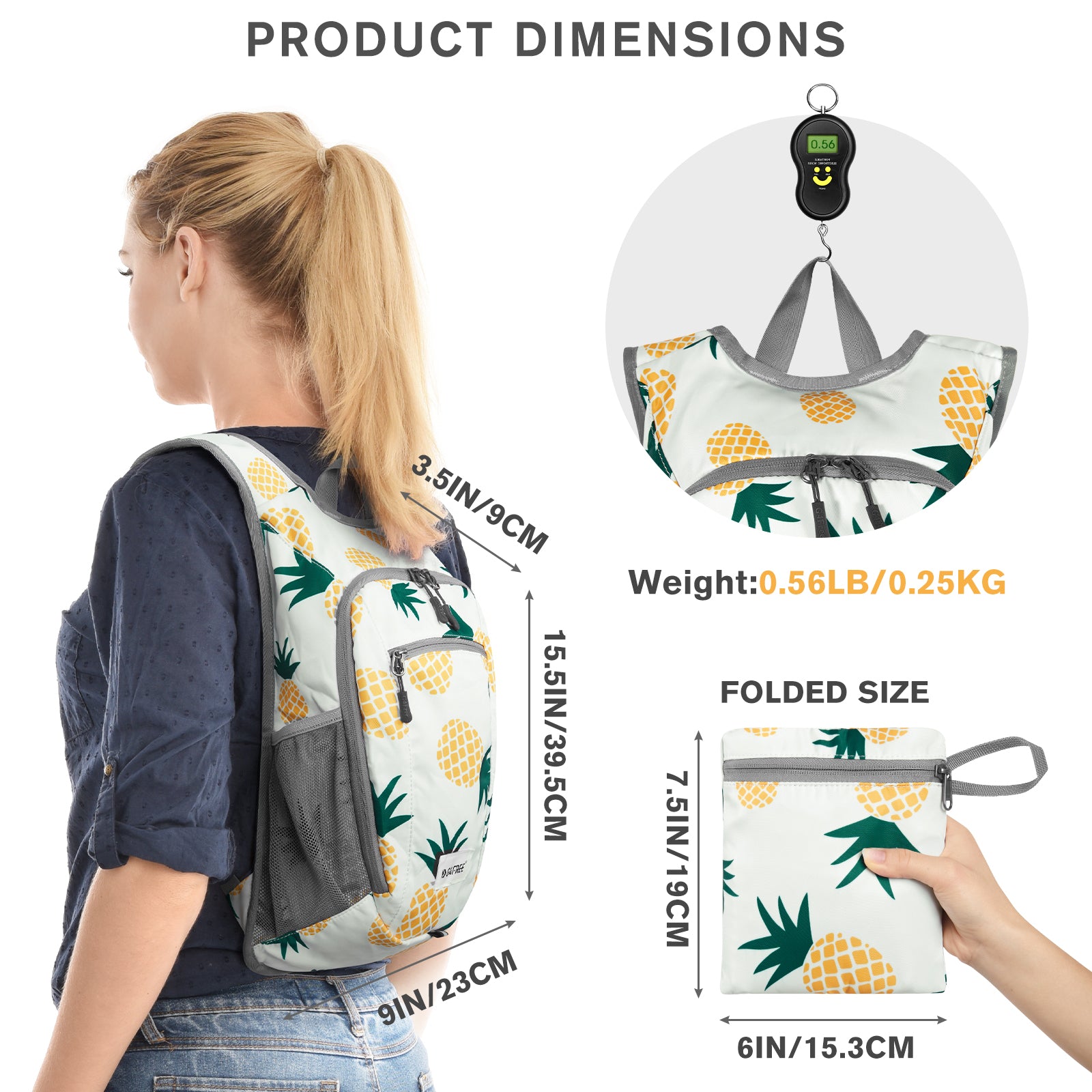 G4Free 10L/15L Lightweight Hiking Backpack - G4Free