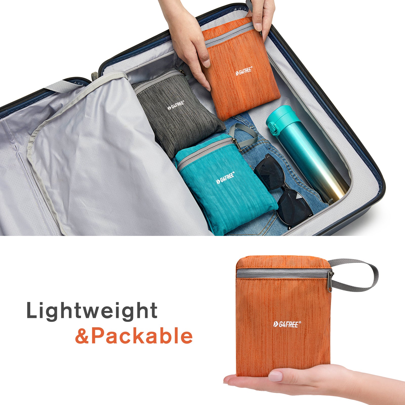 G4Free 10L/15L Lightweight Hiking Backpack - G4Free