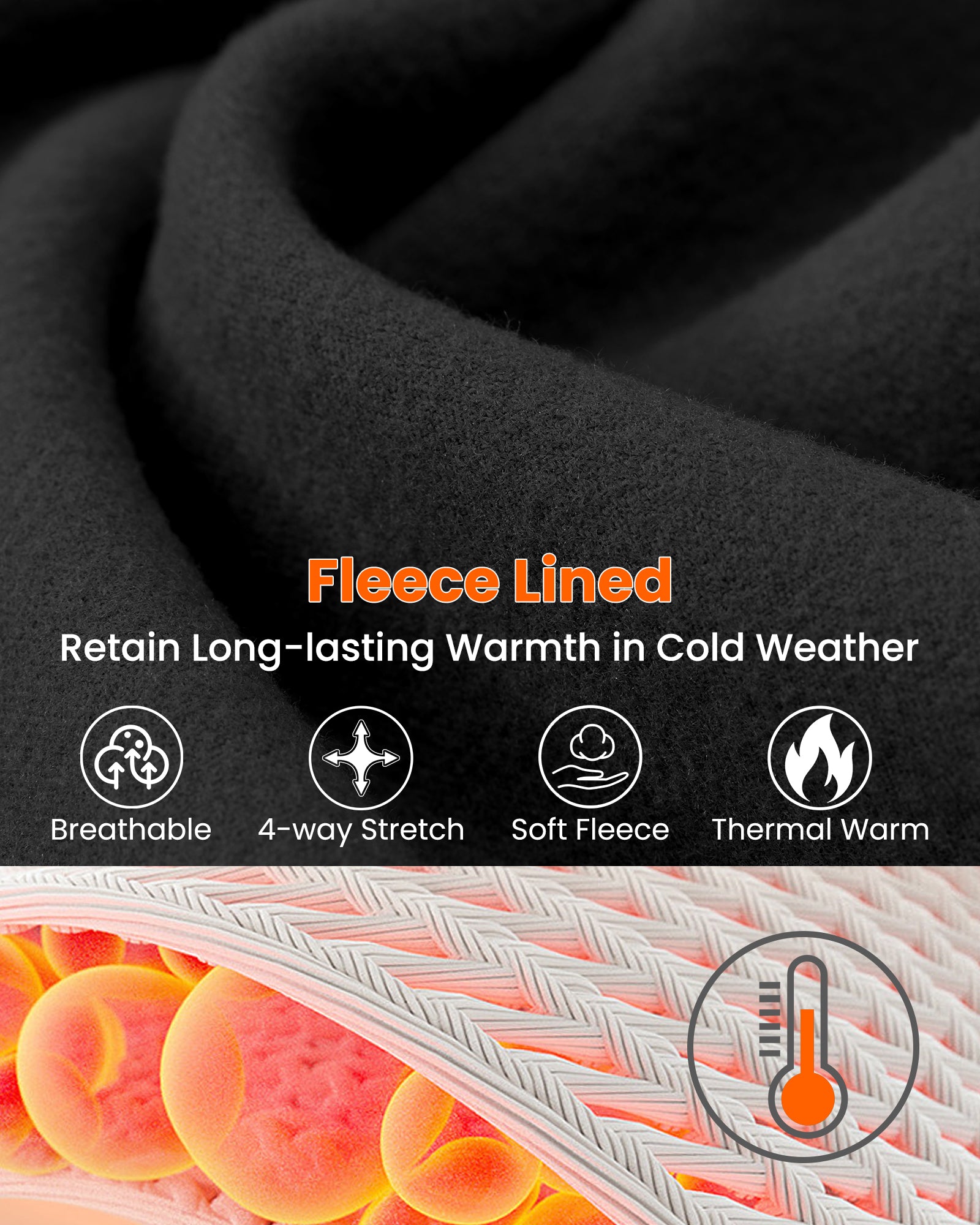 Fleece Lined High-Waist Work Flare Pants - G4Free